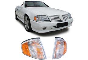 Knipperlichten voor Mercedes SL R129 03/1989-08/1993 - wit