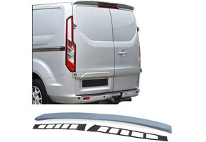 Spoiler - dakspoiler geschikt voor Ford transit custom/tourneo custom V363 vanaf 2012 - grijs