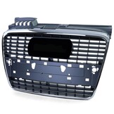 Grille - voorgrille - geschikt voor Audi A4 B7/8E, sedan/kombi/cabrio 2004-2008 - met PDC - chroom