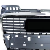 Grille - voorgrille - geschikt voor Audi A4 B7/8E, sedan/kombi/cabrio 2004-2008 - met PDC - chroom
