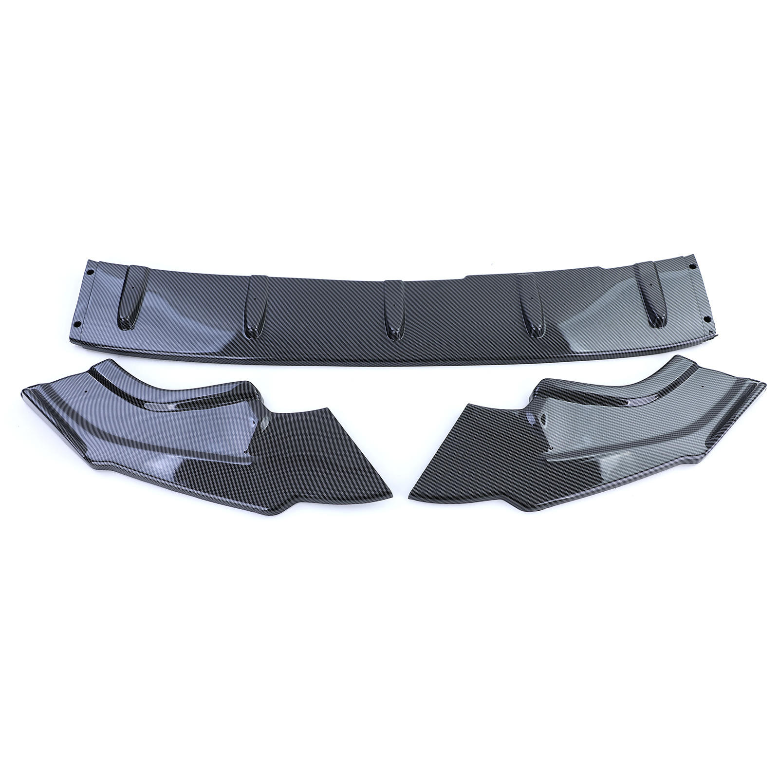 Spoiler - voorspoilerlip - geschikt voor VW Golf 7 5G1 GTI 2013-2020 - carbon-look