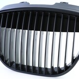 Grille - voorgrille geschikt voor Seat Ibiza/Cordoba 6L 2002-2009 - zwart