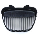 Grille - voorgrille - Seat Ibiza/Cordoba 6L 2002-2009 - zwart