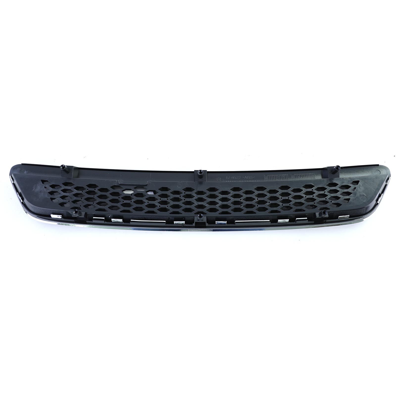Grille - voorgrille - Opel Astra G, sedan/coupé/caravan/cabrio 1997-2004 - zwart glans chroom