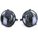 Koplampen geschikt voor VW Lupo 6X1/6E1 09/1998-07/2005 - H4 - zwart smoke