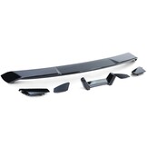 Spoiler - achterspoiler geschikt voor Ford Mustang coupe 2014-2020 - performance 500 - zwart glans