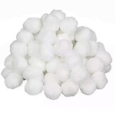 Bestway Flowclear - filterbollen - 10 pakken - 500g/bol - wit