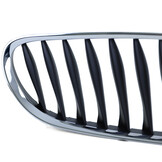 Grille - nieren - geschikt voor BMW Z4 E85/E86, cabrio/coupé 2002-2008 - 2-delig - zwart chroom