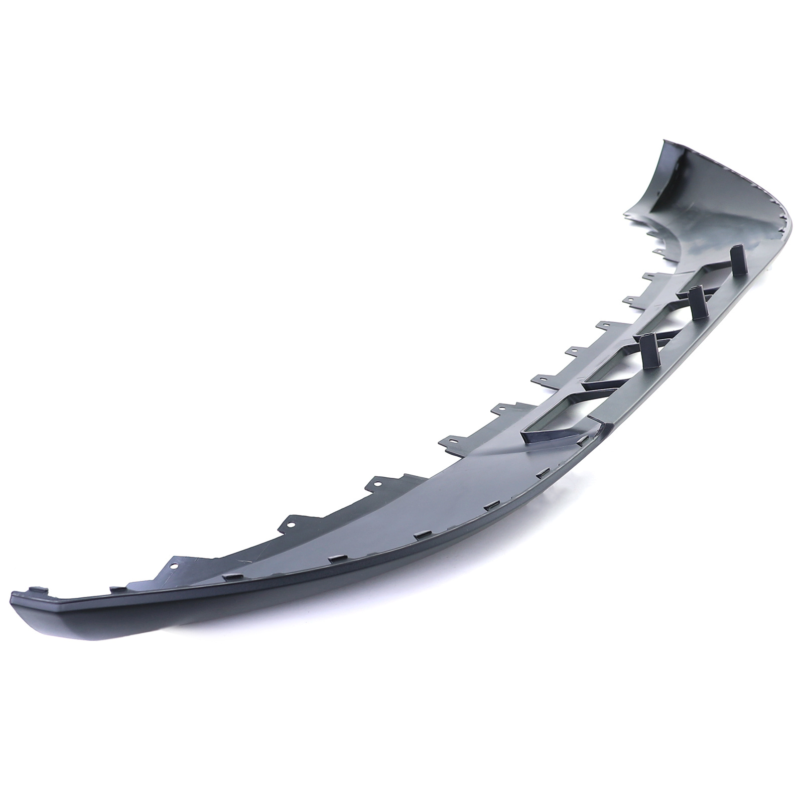 Spoiler - voorspoilerlip - voor Audi Q5 8R, vóórfacelift 11/2008-08/2012 - zwart
