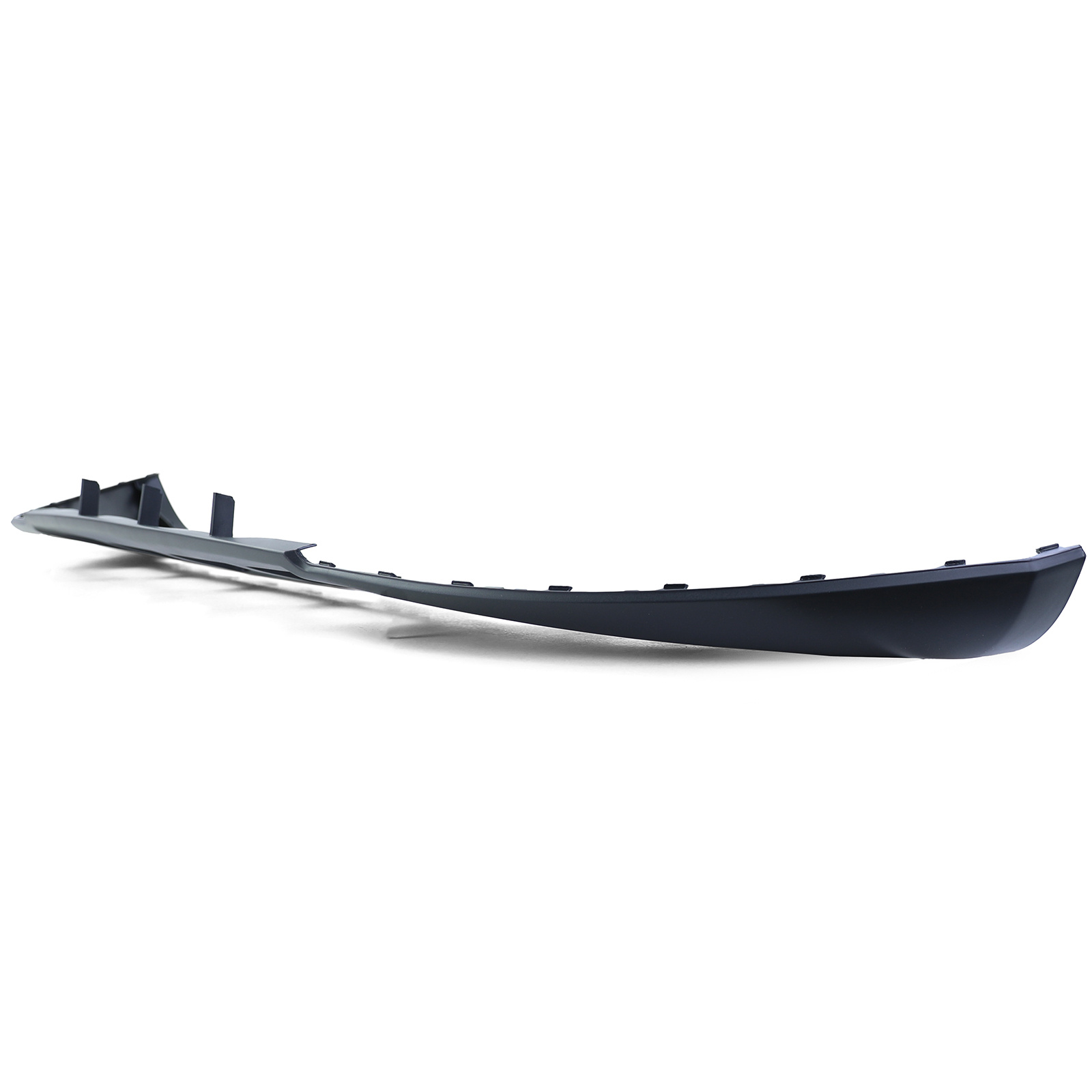 Spoiler - voorspoilerlip - voor Audi Q5 8R, vóórfacelift 11/2008-08/2012 - zwart