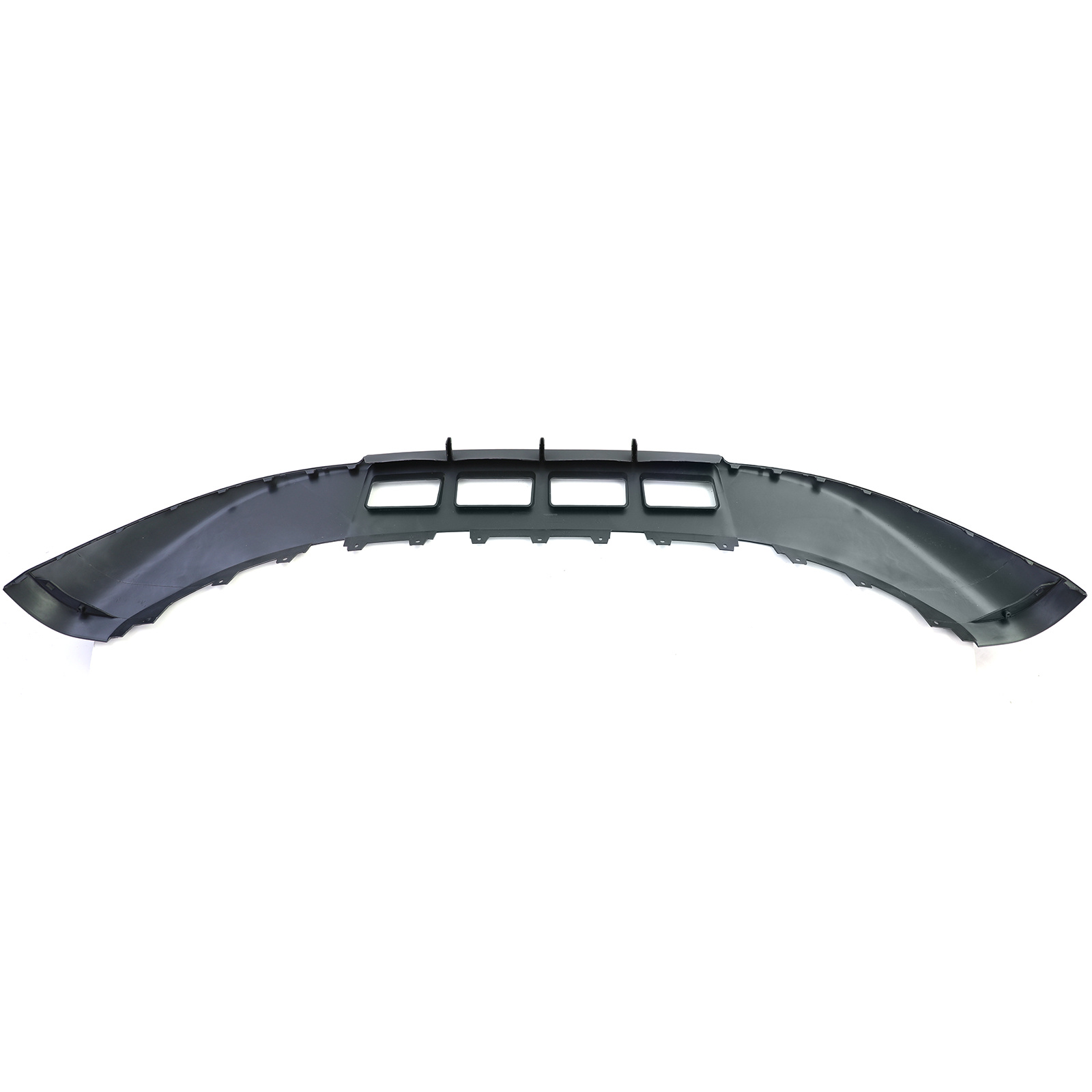 Spoiler - voorspoilerlip - voor Audi Q5 8R, vóórfacelift 11/2008-08/2012 - zwart