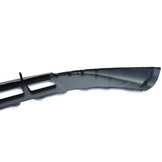 Spoiler - voorspoilerlip - voor Audi Q5 8R, vóórfacelift 11/2008-08/2012 - zwart