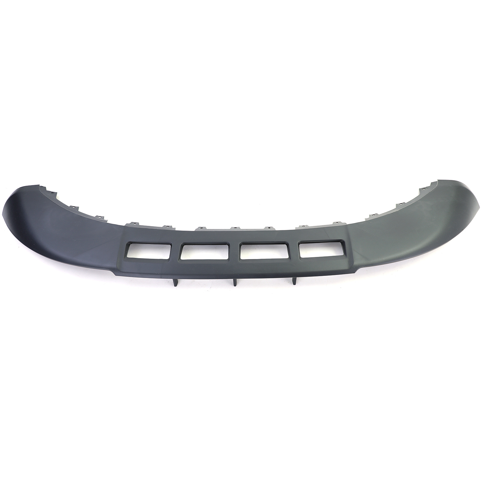 Spoiler - voorspoilerlip - voor Audi Q5 8R, vóórfacelift 11/2008-08/2012 - zwart