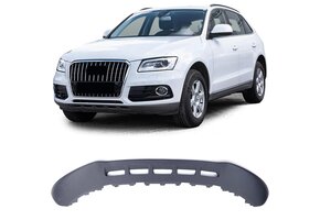 Spoiler - voorspoilerlip - voor Audi Q5 8R facelift 09/2012-01/2016 - zwart