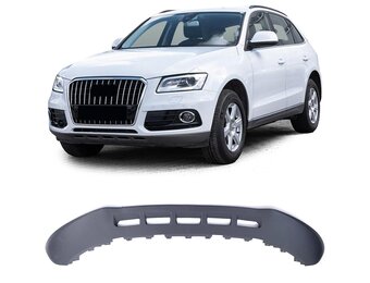Spoiler - voorspoilerlip - voor Audi Q5 8R facelift 09/2012-01/2016 - zwart
