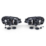 Koplampen geschikt voor VW Polo 9N3 04/2005-05/2009 - H7/H1 - inclusief stelmotor - helder glas