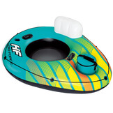 Bestway floatie - zwemband - 159x126x53cm - groen/geel/wit