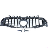 Grille - voorgrille geschikt voor Mercedes CLA C118 sedan, X118 vanaf 2019 - zwart glans/chroom