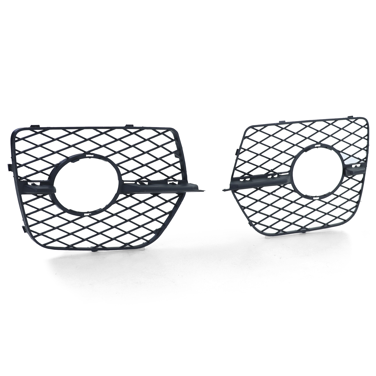 Grille - voorgrille set - geschikt voor BMW X6 E71 5/2006-6/2014 - 4-delig - mat zwart