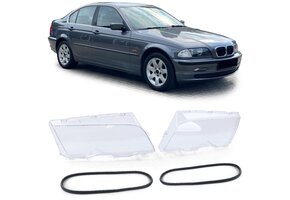 Koplamp glas - BMW 3-serie E46 02/1997-08/2001 - helder glas