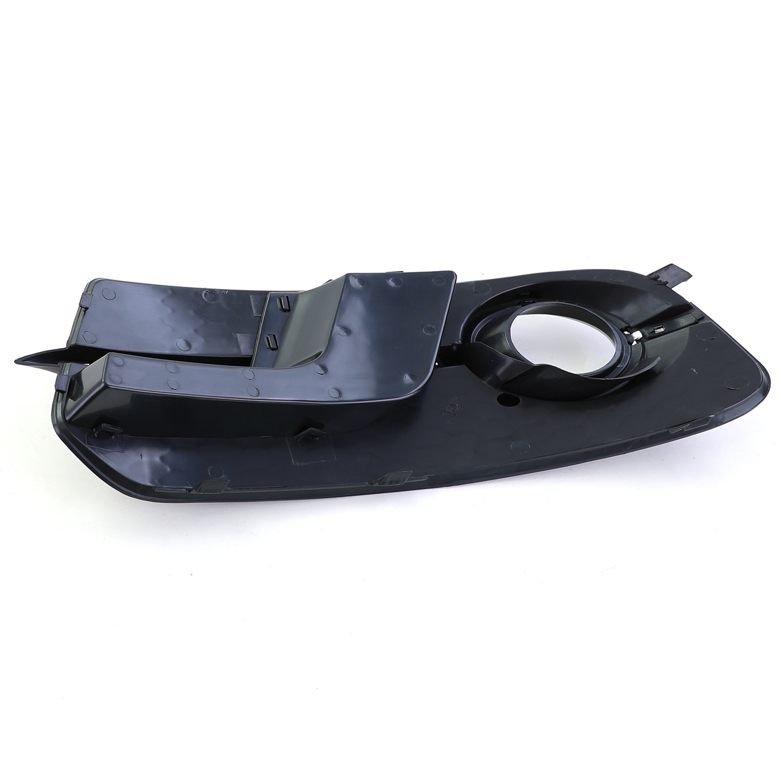 Grille - mistlamp rooster geschikt voor - voor Audi SQ5 8R facelift 2012-2017 - rechts - zwart glans