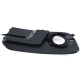 Grille - mistlamp rooster geschikt voor - voor Audi SQ5 8R facelift 2012-2017 - rechts - zwart glans