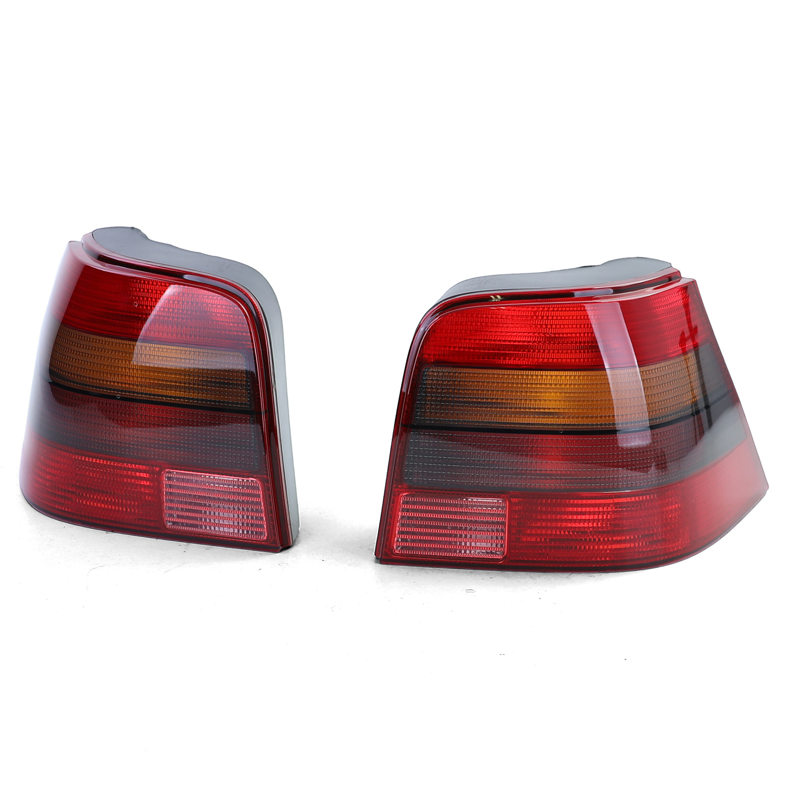 Achterlichten - geschikt voor VW Golf 4 sedan 1997-2003 - GTI - rood/zwart