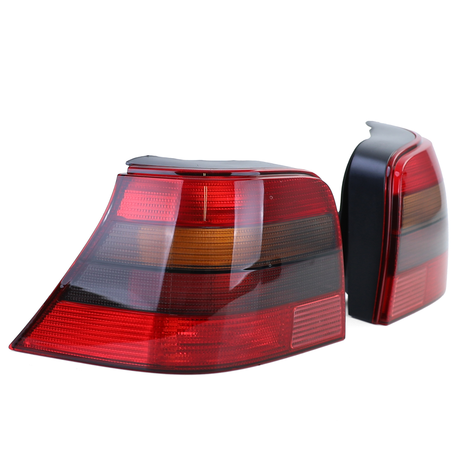 Achterlichten - geschikt voor VW Golf 4 sedan 1997-2003 - GTI - rood/zwart