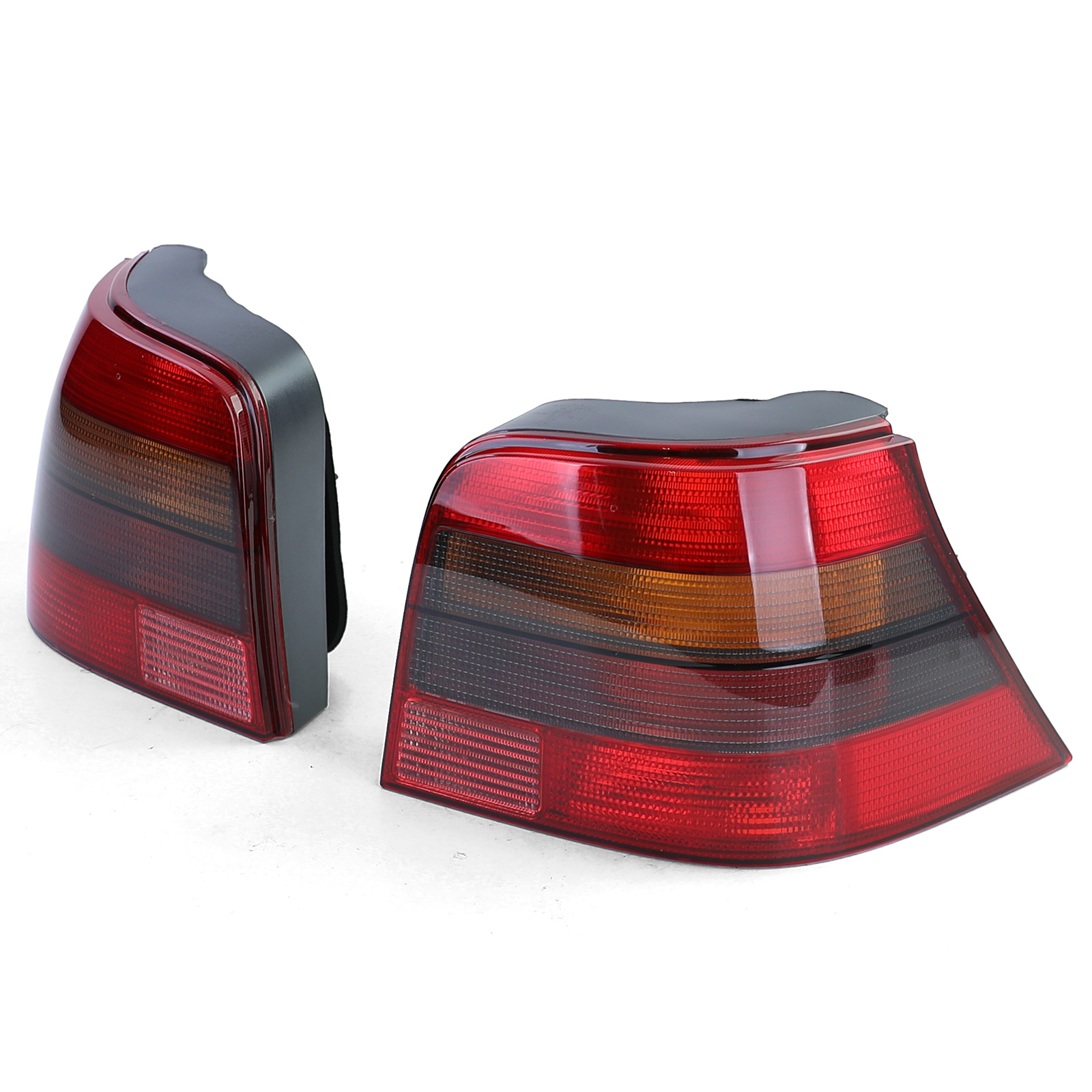 Achterlichten - geschikt voor VW Golf 4 sedan 1997-2003 - GTI - rood/zwart