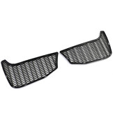Grille - nieren - geschikt voor BMW 3-serie M3 F80 2011-2019, 4-serie M4 F82/F83 2013-2021 - 2-delig - zwart