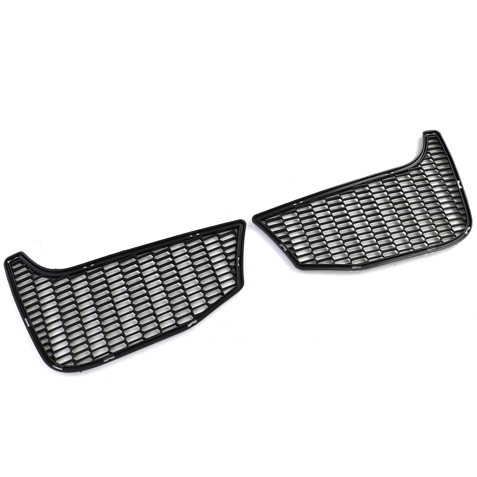 Grille - nieren - geschikt voor BMW 3-serie M3 F80 2011-2019, 4-serie M4 F82/F83 2013-2021 - 2-delig - zwart