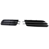 Grille - geschikt voor Audi A6 C7/4G, sedan/avant 11/2010-10/2014 - 2-delig - zonder S-line - zwart/chroom