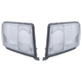 Koplamp glas geschikt voor Mercedes W124 08/1989-07/1993 - helder glas
