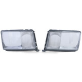 Koplamp glas geschikt voor Mercedes W124 08/1989-07/1993 - helder glas
