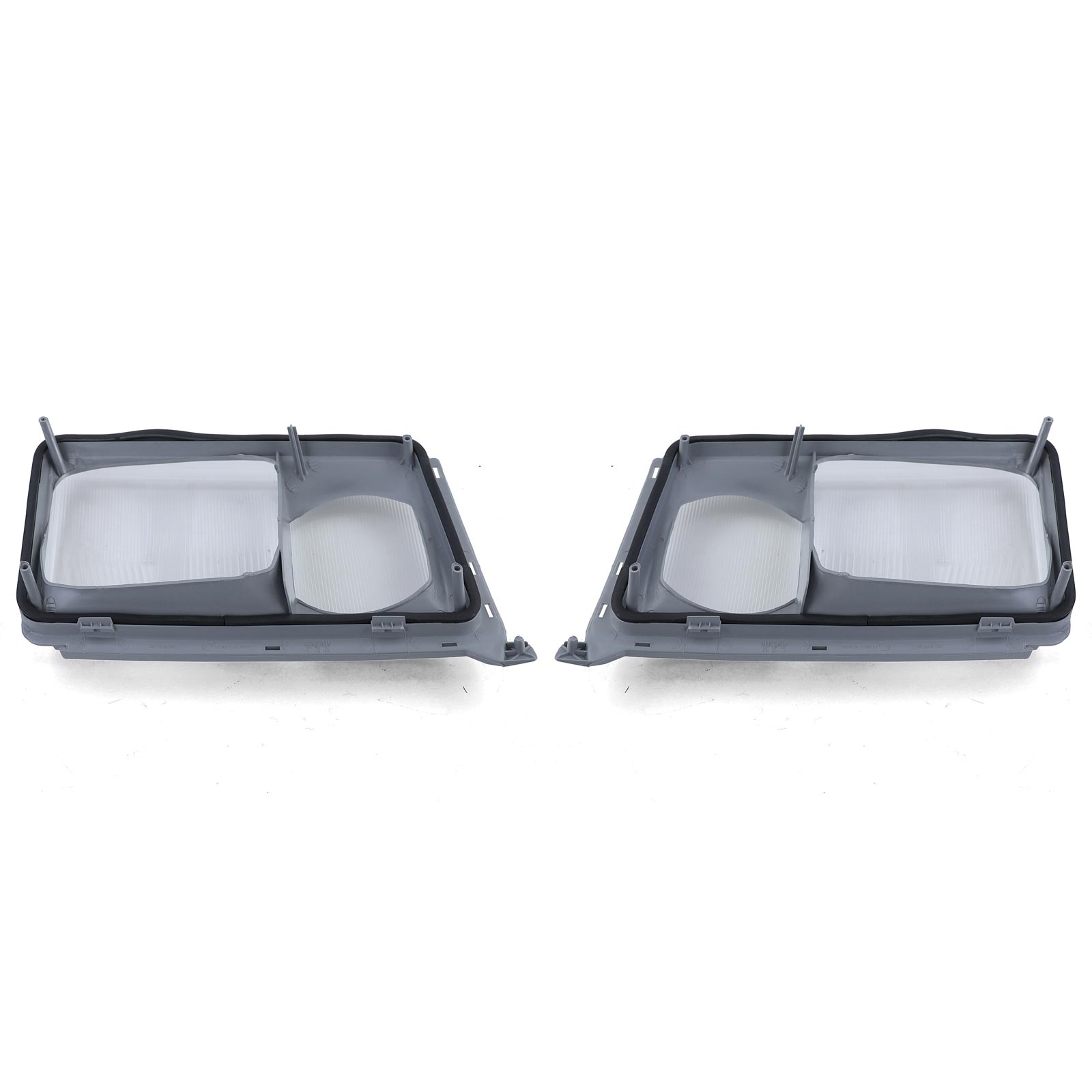Koplamp glas geschikt voor Mercedes W124 08/1989-07/1993 - helder glas