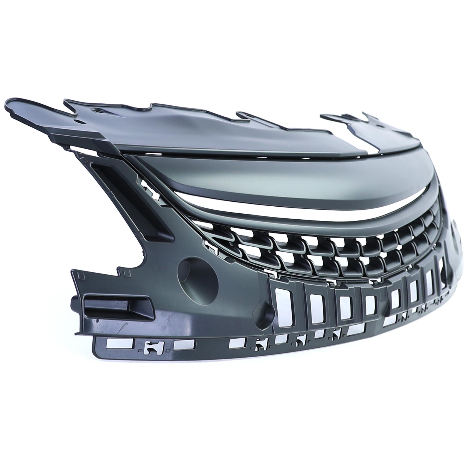 Grille - voorgrille - geschikt voor Opel Corsa D facelift 2011-2014 - zwart glans