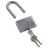 Containerslot - gehard staal - verstelbare deurstang - geel