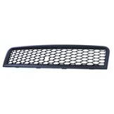 Grille - voorgrille - voor Audi A4 B6/8E, sedan/avant 11/2000-12/2004 - honingraat - mat zwart