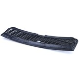 Grille - voorgrille - geschikt voor Audi A4 B6/8E, sedan/avant 11/2000-12/2004 - honingraat - mat zwart