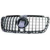 Grille - voorgrille geschikt voor Mercedes Sprinter W907/910 vanaf 2/2018 - zwart glans chroom