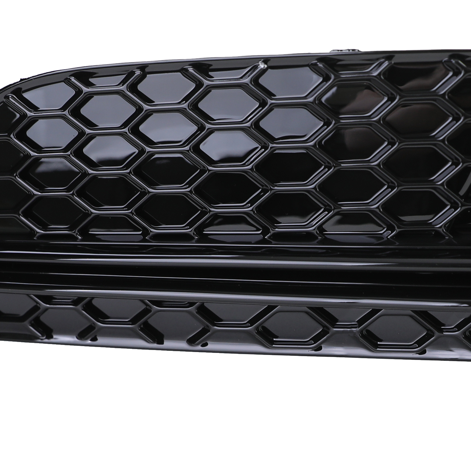 Grille - geschikt voor Audi A6 C7, sedan/avant 2011-10/2014 - 2-delig - zonder S-line - zwart glans