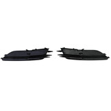 Grille - geschikt voor Audi A6 C7, sedan/avant 2011-10/2014 - 2-delig - zonder S-line - zwart glans