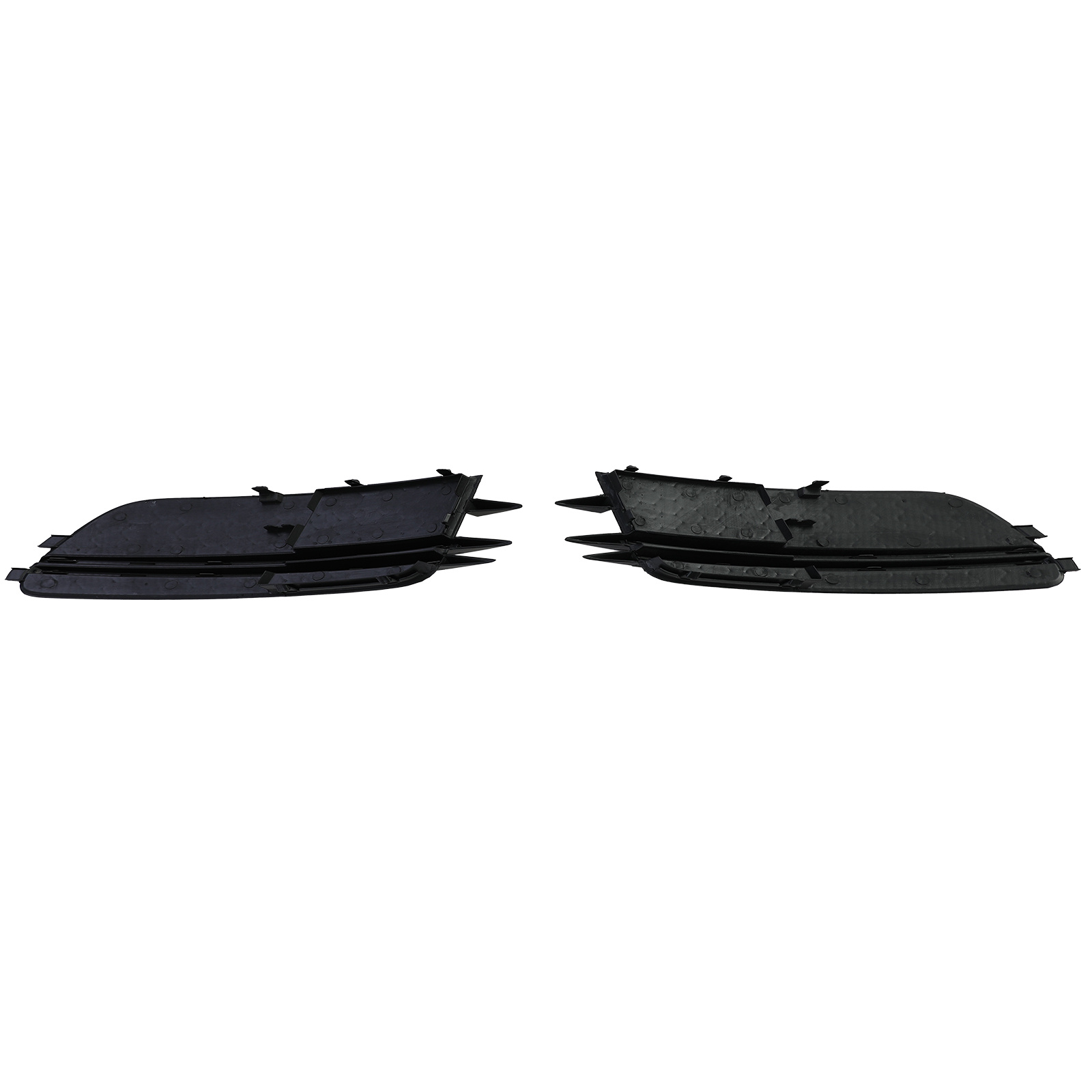 Grille - geschikt voor Audi A6 C7, sedan/avant 2011-10/2014 - 2-delig - zonder S-line - zwart glans