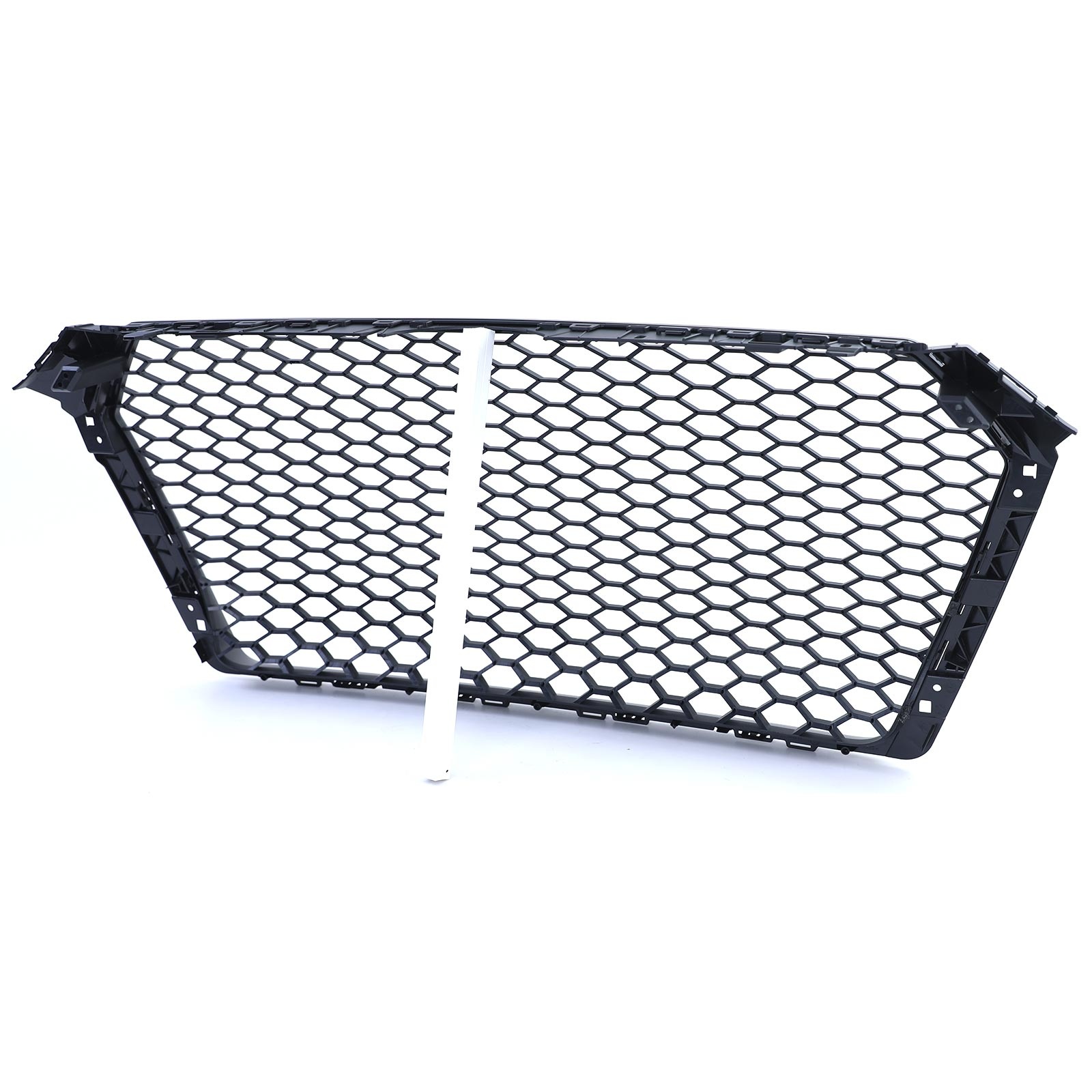 Grille - voorgrille geschikt voor Audi A4 B9 8W, sedan/avant 5/2015-12/2019 - zonder embleem - mat zwart