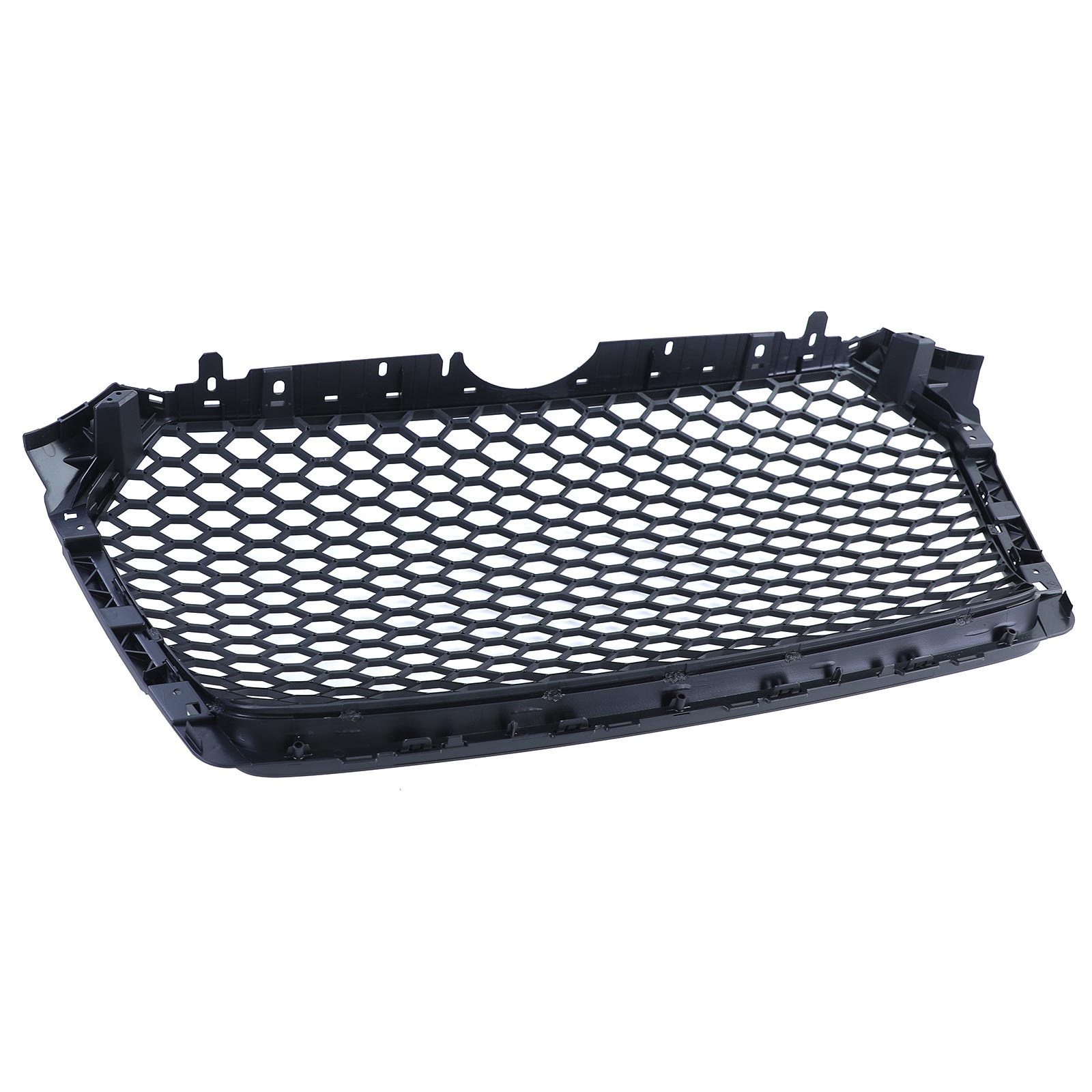 Grille - voorgrille geschikt voor Audi A4 B9 8W, sedan/avant 5/2015-12/2019 - zonder embleem - mat zwart