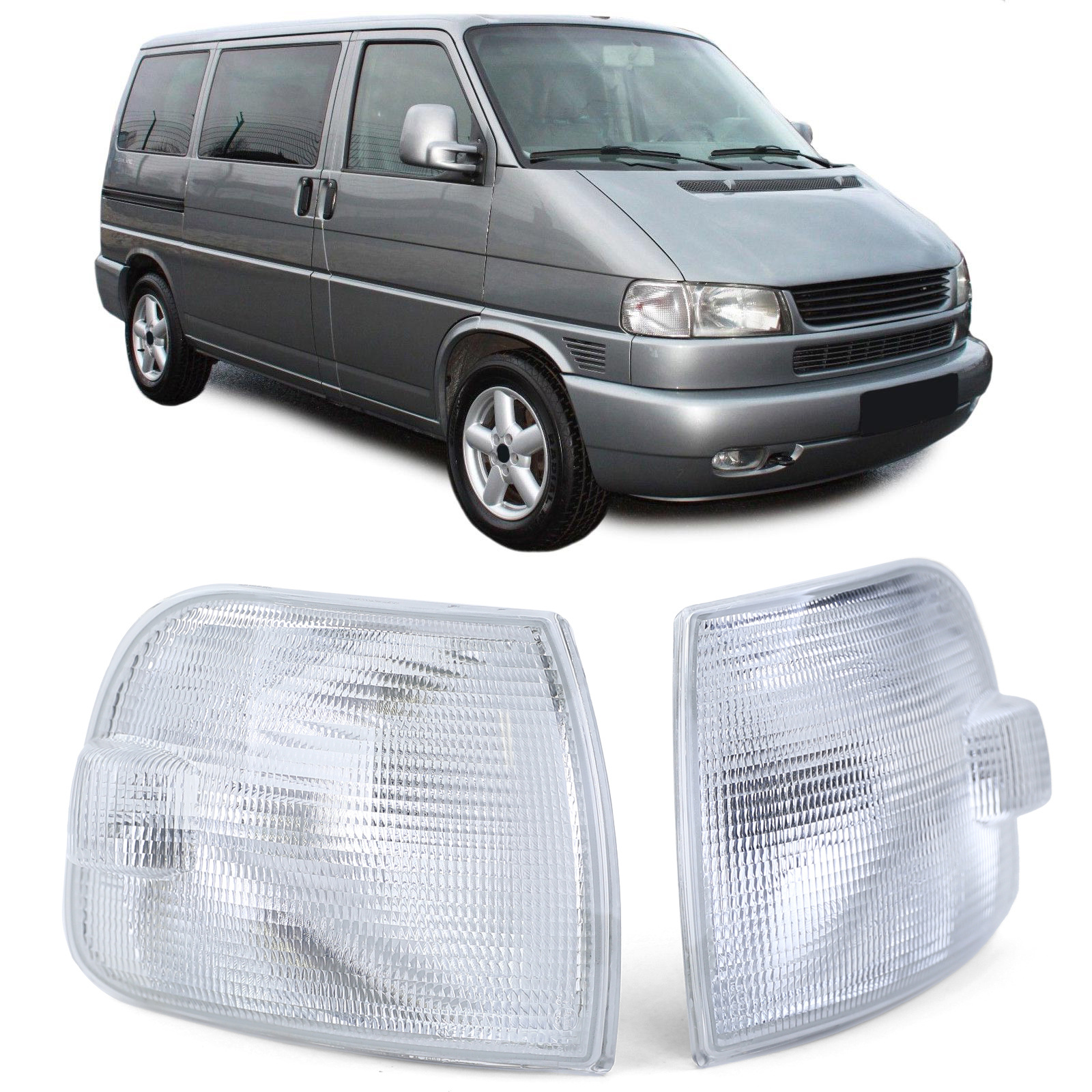 Knipperlichten voor VW T4 Multivan Caravelle 08/1996-03/2003 - wit