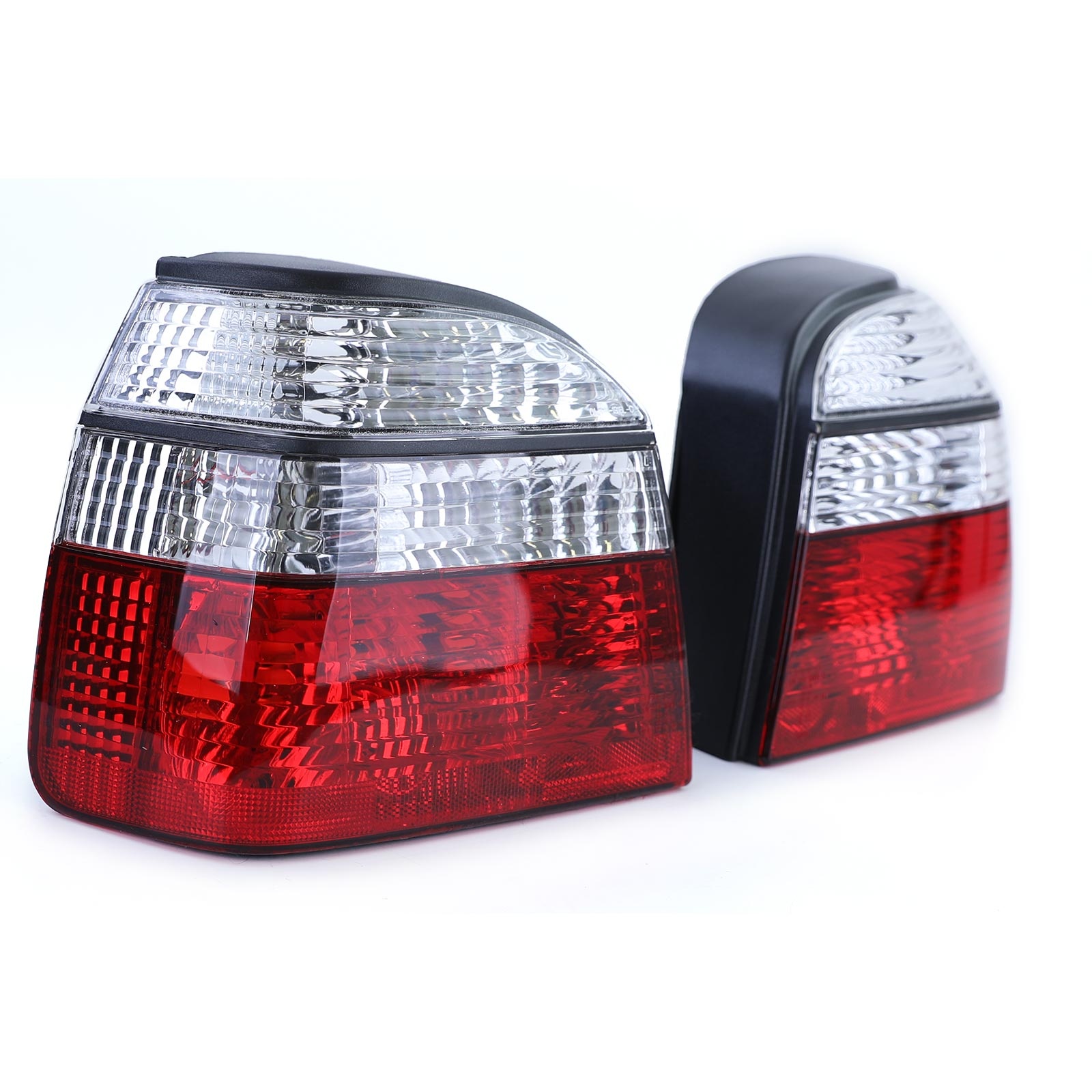 Achterlichten - geschikt voor VW Golf 3 sedan/cabrio 1991-1997 - rood helder