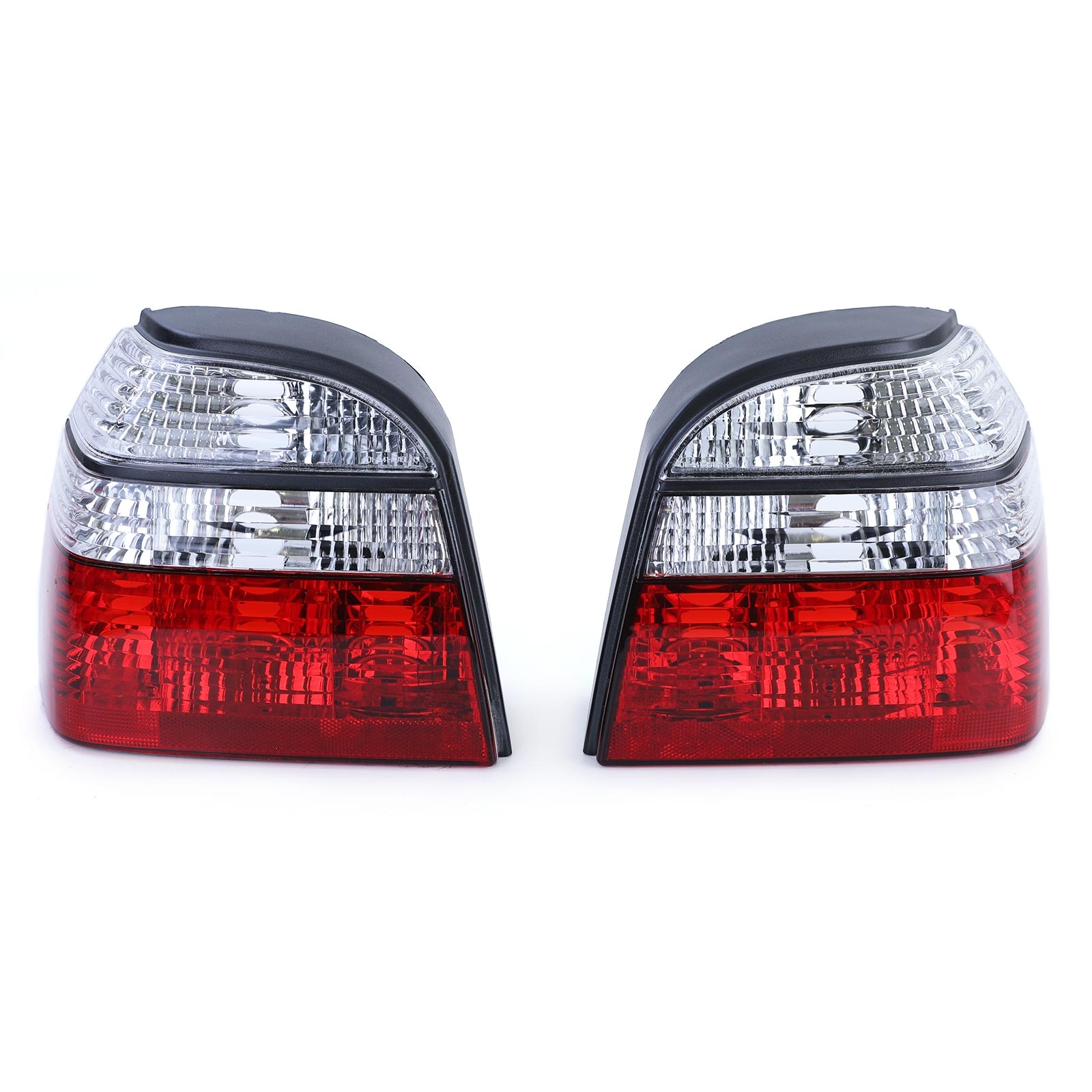 Achterlichten - geschikt voor VW Golf 3 sedan/cabrio 1991-1997 - rood helder