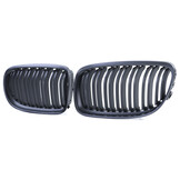 Grille - nieren geschikt voor BMW 3 serie E90/E91, sedan/touring 2008-6/2012 - 2-delig - mat zwart