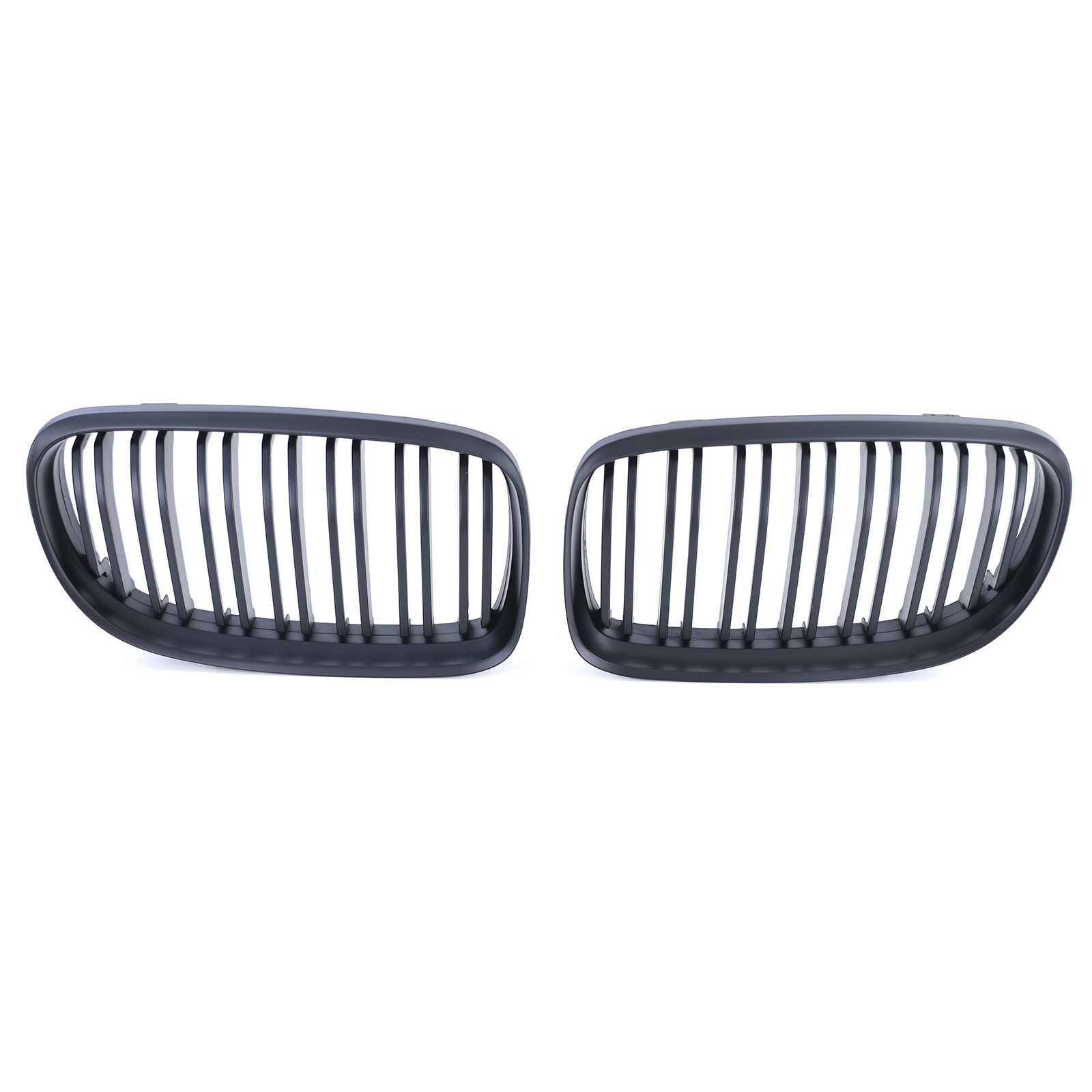 Grille - nieren geschikt voor BMW 3 serie E90/E91, sedan/touring 2008-6/2012 - 2-delig - mat zwart
